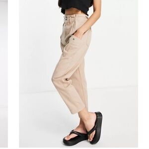 - Urban Bliss seam front pocket detail cargo pants